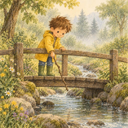 Christopher Robin — the steady leader (original illustration)