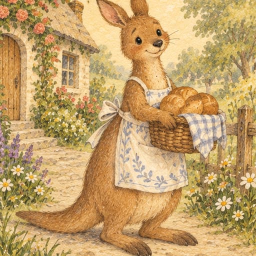 Kanga — the nurturer (original illustration)