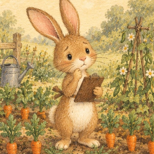 Rabbit — the organiser (original illustration)