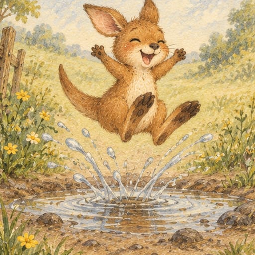 Roo — the little adventurer (original illustration)