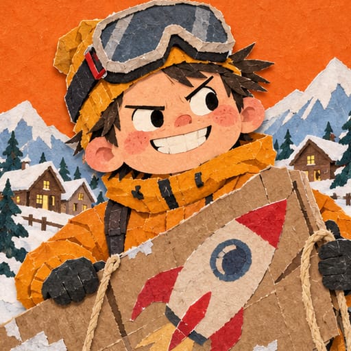 Kenny — the daredevil (original illustration)