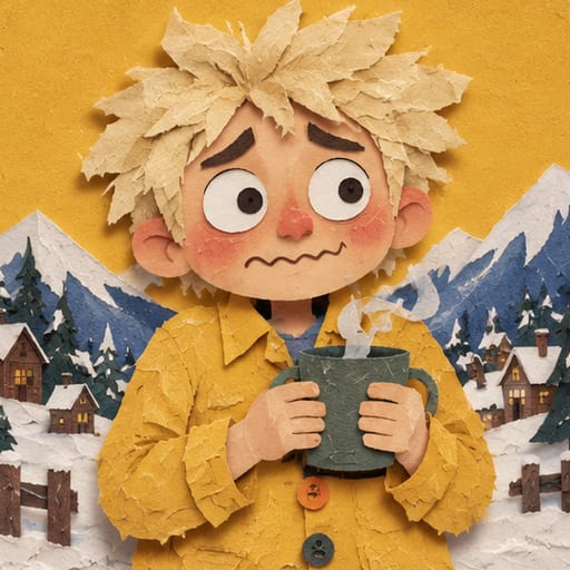 Tweek — the worrier (original illustration)